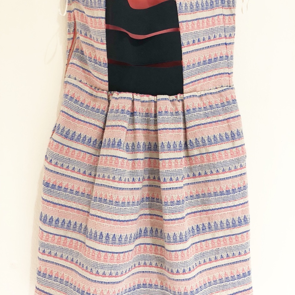 Rachel Roy Tube Pattern Dress Multicolored 6 - Picture 4 of 6